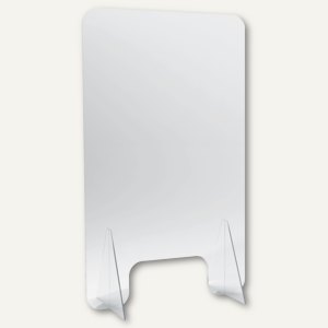 Helit Thekenaufsatz "the guard", (B)600 x (H)1.000 mm, Acryl, 3 Stück, H6816102