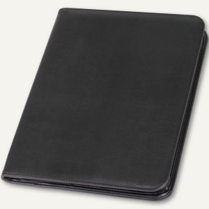 Alassio Reißverschlussmappe Milano DIN A4 - Elegante Aktentasche In Schwarz