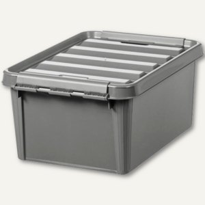 SmartStore Aufbewahrungsbox RECYCLED - 8 Liter, 25 x 34 x 16 cm, taupe