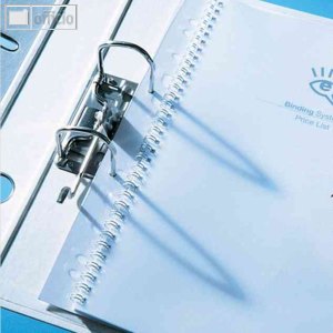GBC ClickBind Pack De 50 Peignes De Reliure 16 Mm Translucide