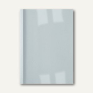 GBC Thermobindemappe ThermaBind, 4 mm, Lederoptik, weiß, 100 Stück, IB451720