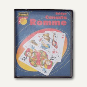 Bridge-/ Canaster-/ Rommee-Blatt mit 110 Karten