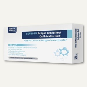 ANBIO - Corona Antigen Nasentupfer Schnelltest