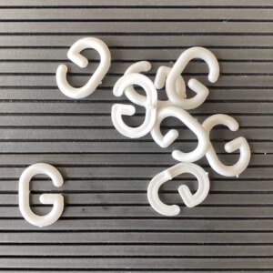 Zeichen für Rillentafel - Buchstabe G