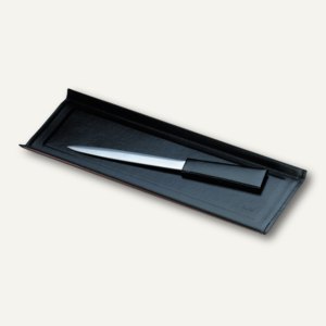 Läufer "Monza" Federschale aus Lederfaserstoff, 22 x 11 cm, schwarz, 31026