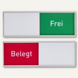 Türschild Frei / Belegt