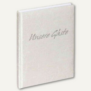 Gästebuch mit Silberprägung: Unsere Gäste