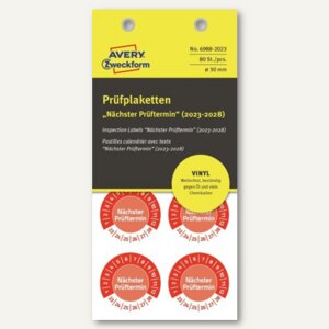 Prüfplakette NÄCHSTER PRÜFTERMIN