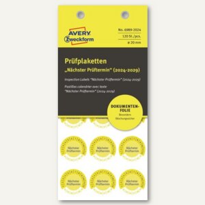 Prüfplakette NÄCHSTER PRÜFTERMIN