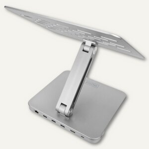 Notebook-Ständer mit USB-C Docking Station