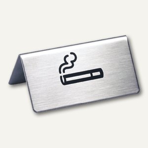 Tischaufsteller mit Symbol Raucher