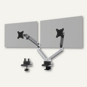 Monitorhalterung SELECT PLUS mit Arm für 2 Monitore