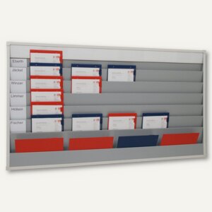 mehrreihige Kartentafel für 30 Fächer A4