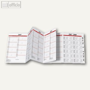 Dohse ide Timing 3 Leporello-Jahresplaner