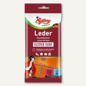 Lederpflege Feuchttücher für glattes & genarbtes Leder in allen Farben