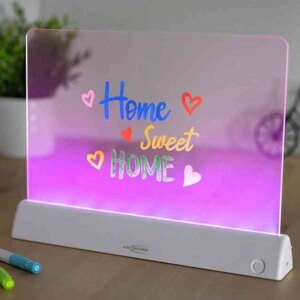 LED-Dekoration-Zeichentafel