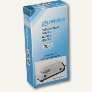 Heftklammern 26/6 verzinkt