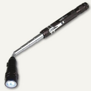 LED-Teleskop-Taschenlampe mit Magnet