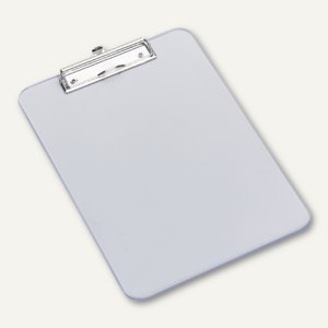 Alco Klemmbrett DIN A4, Acryl glasklar, 3mm stark, 12 Stück, 4457