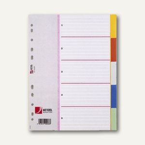 Kunststoff-Register DIN A4