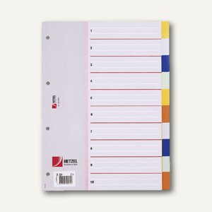 Kunststoff-Register DIN A4