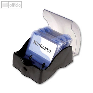 Visitenkartenbox Minimate 1 mit Deckel & A-Z-Index