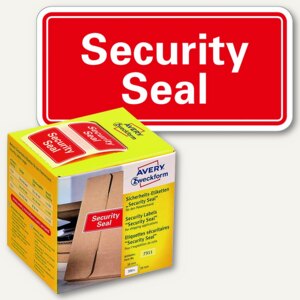 Sicherheitssiegel Security Seal