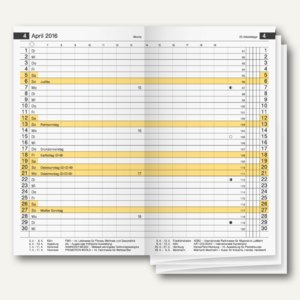 Kalendereinlage für Mini-Planer d 12