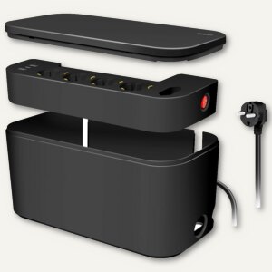 Kabelbox mit 5-fach Steckdosenleiste