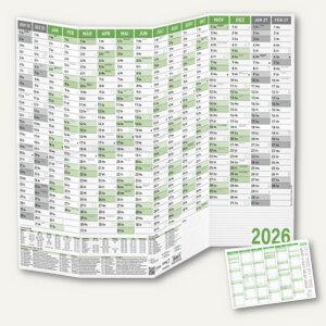 Wandkalender DIN A1 quer