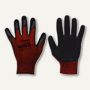 Arbeitshandschuh Flash Grip RED