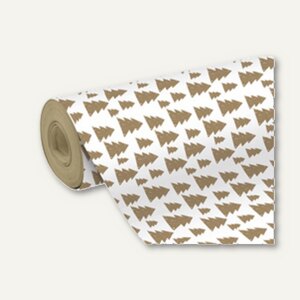 Weihnachts-Geschenkpapier Tannenbäume
