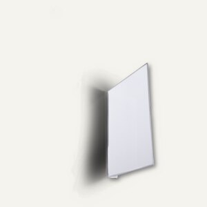 Gangschild selbstkl. A5 hoch transparent 10 Stück