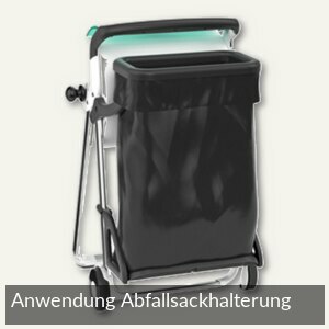 Abfallsackhalterung für Putzrollen-Bodenständer