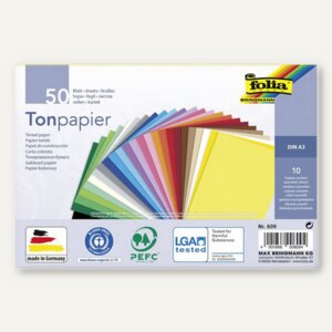 Tonpapierblock