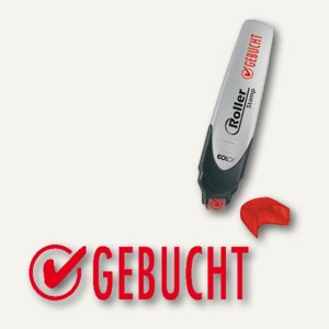 Roller Stamp mit Logo GEBUCHT