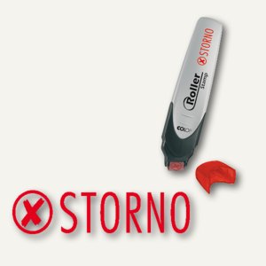 Roller Stamp mit Logo STORNO