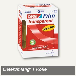 Klebefilm transparent