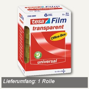 Klebefilm transparent