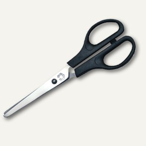 Schere mit schwarzem Griff 16.5 cm