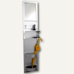 Garderobensystem aus Aluminium