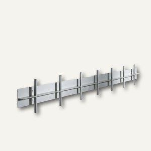 Garderobe TIBAR - Wandhakenleiste aus Aluminium