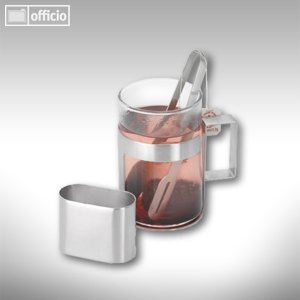 Blomus UTILO - Teebeutelhalter mit Edelstahl-Ablage