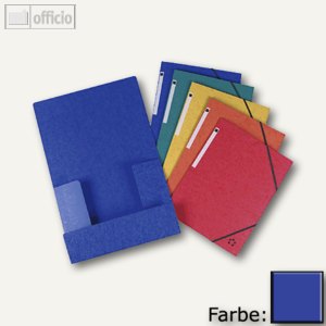 Eckspannmappe DIN A4 mit Klappen