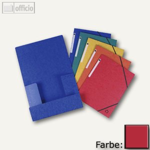 Eckspannmappe DIN A4 mit Klappen