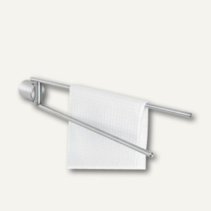 DUO - Handtuchhalter aus geschliffenem Edelstahl