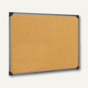Korktafel mit Kunststoffrahmen