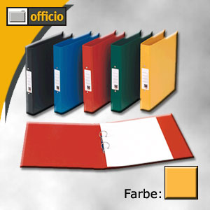 Ringbuch A4 mit Rückenschild