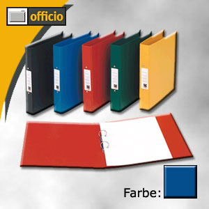 Ringbuch A4 mit Rückenschild
