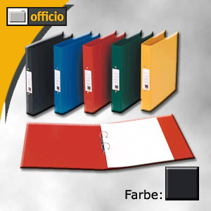 Ringbuch A4 mit Rückenschild